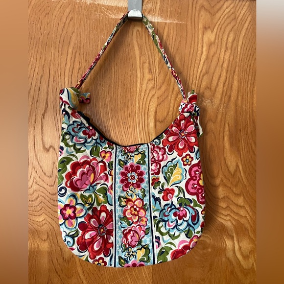 Vera Bradley floral retired print shoulder bag - Picture 2 of 12